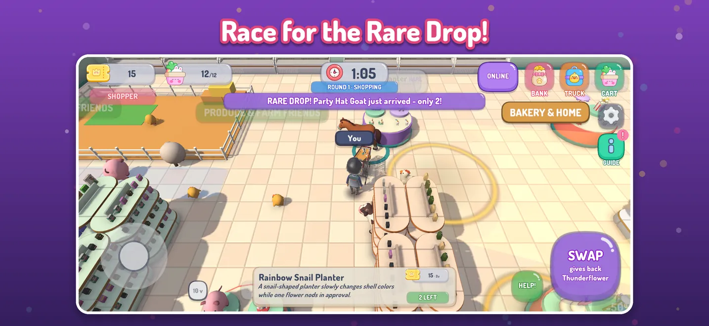 Race for the Rare Drop!