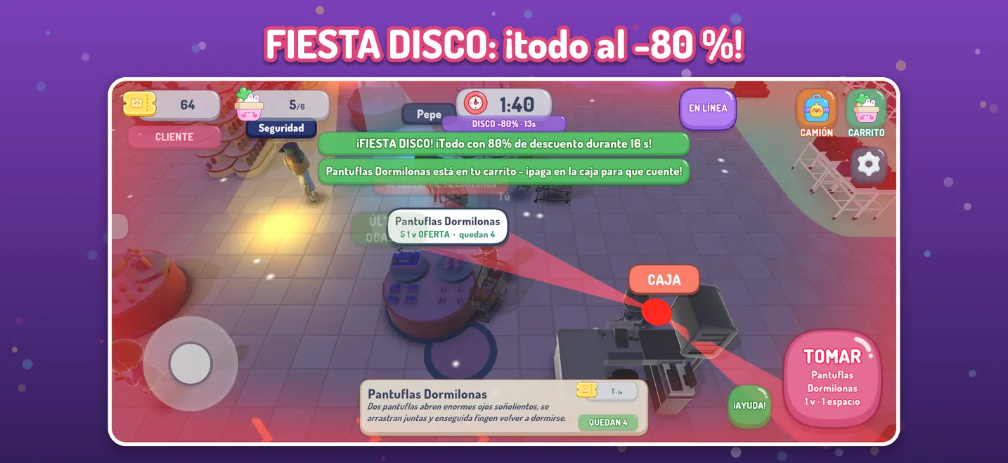 FIESTA DISCO: ¡todo al -80 %!