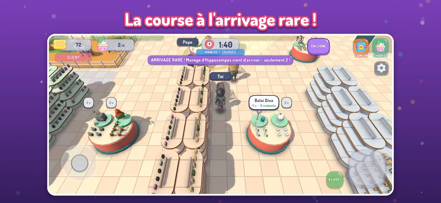 La course à l'arrivage rare !